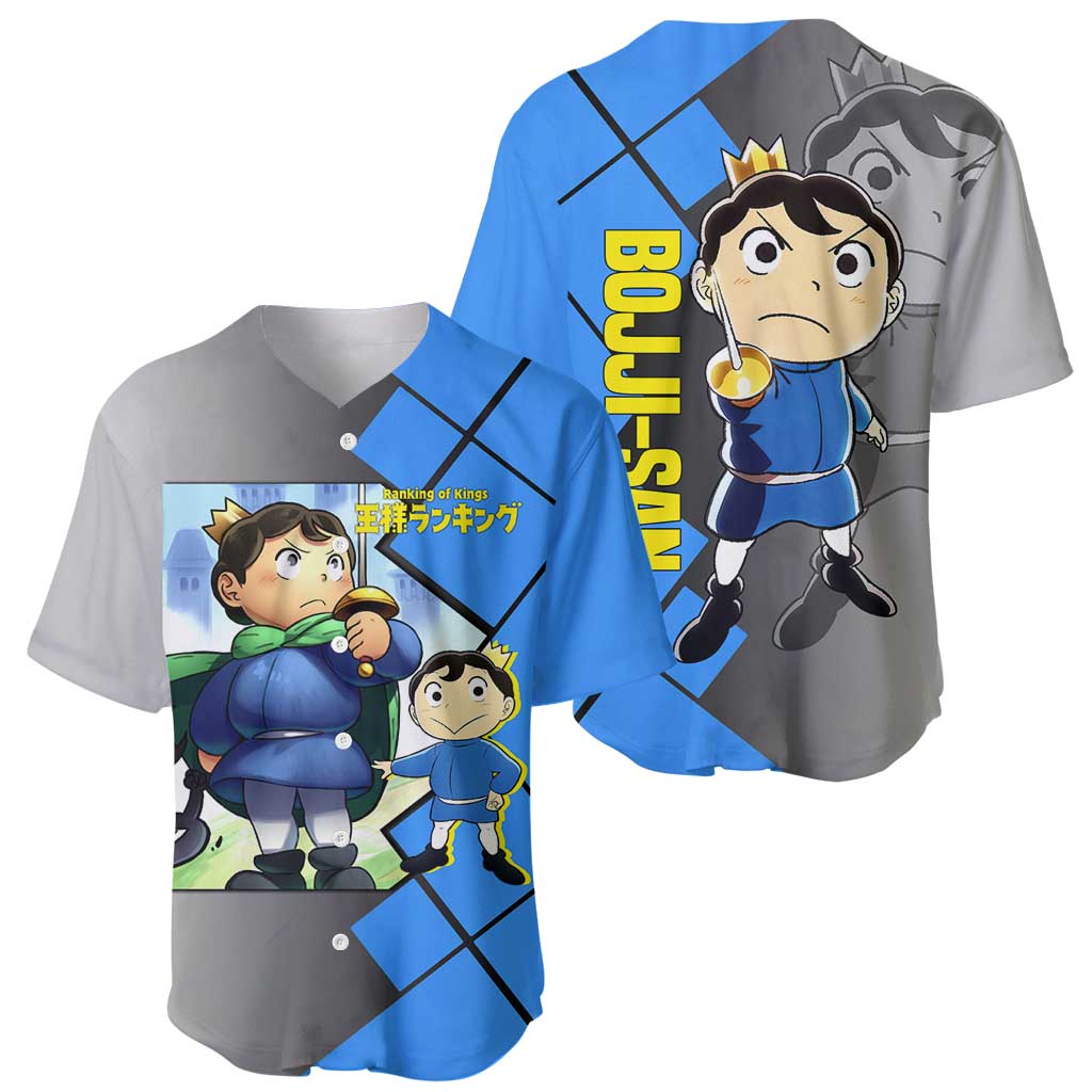 Boji San Ranking of Kings Baseball Jersey with Brave Hero Pose and Courageous Adventure Design - The Mazicc