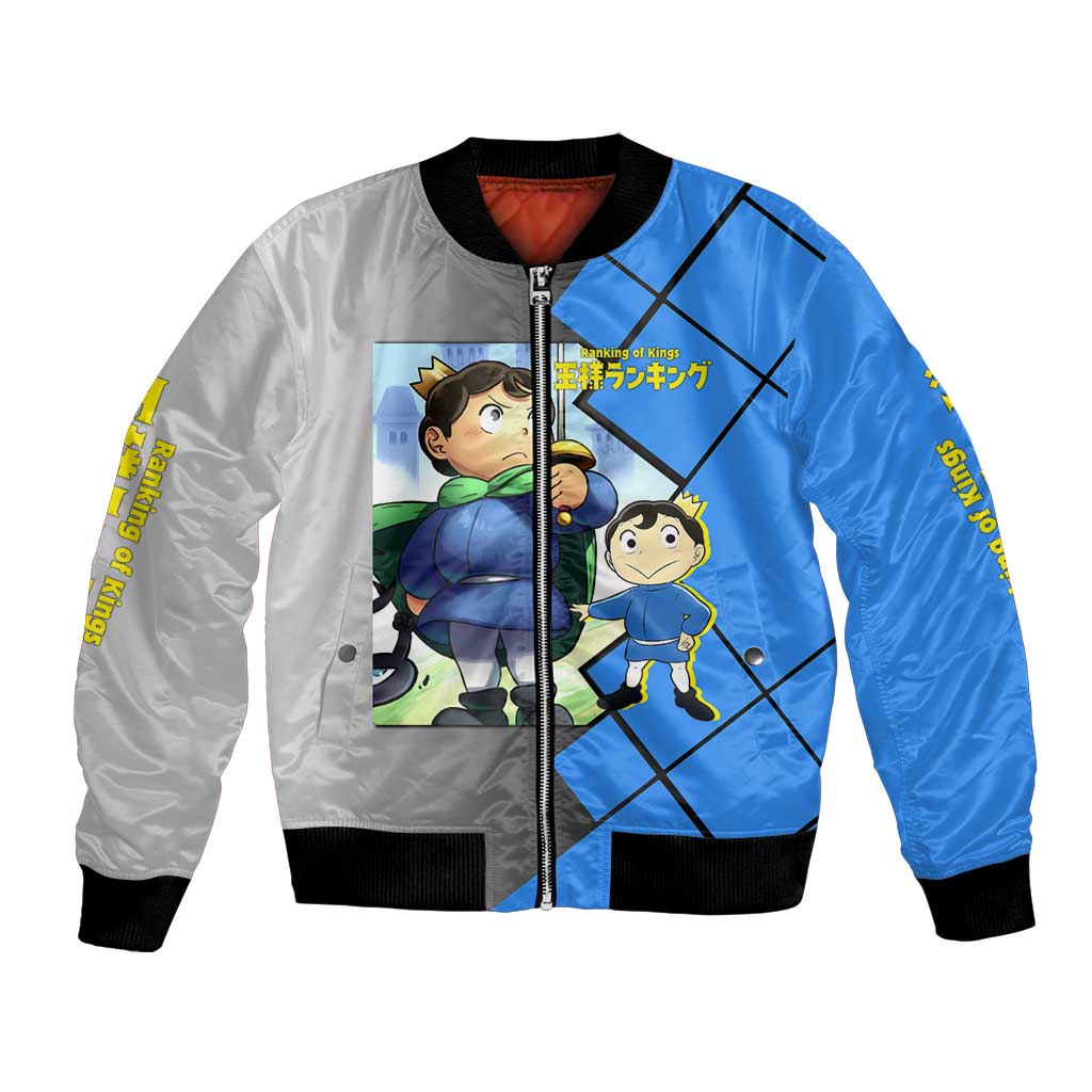 Boji San Ranking of Kings Bomber Jacket with Brave Hero Pose and Courageous Adventure Design - The Mazicc