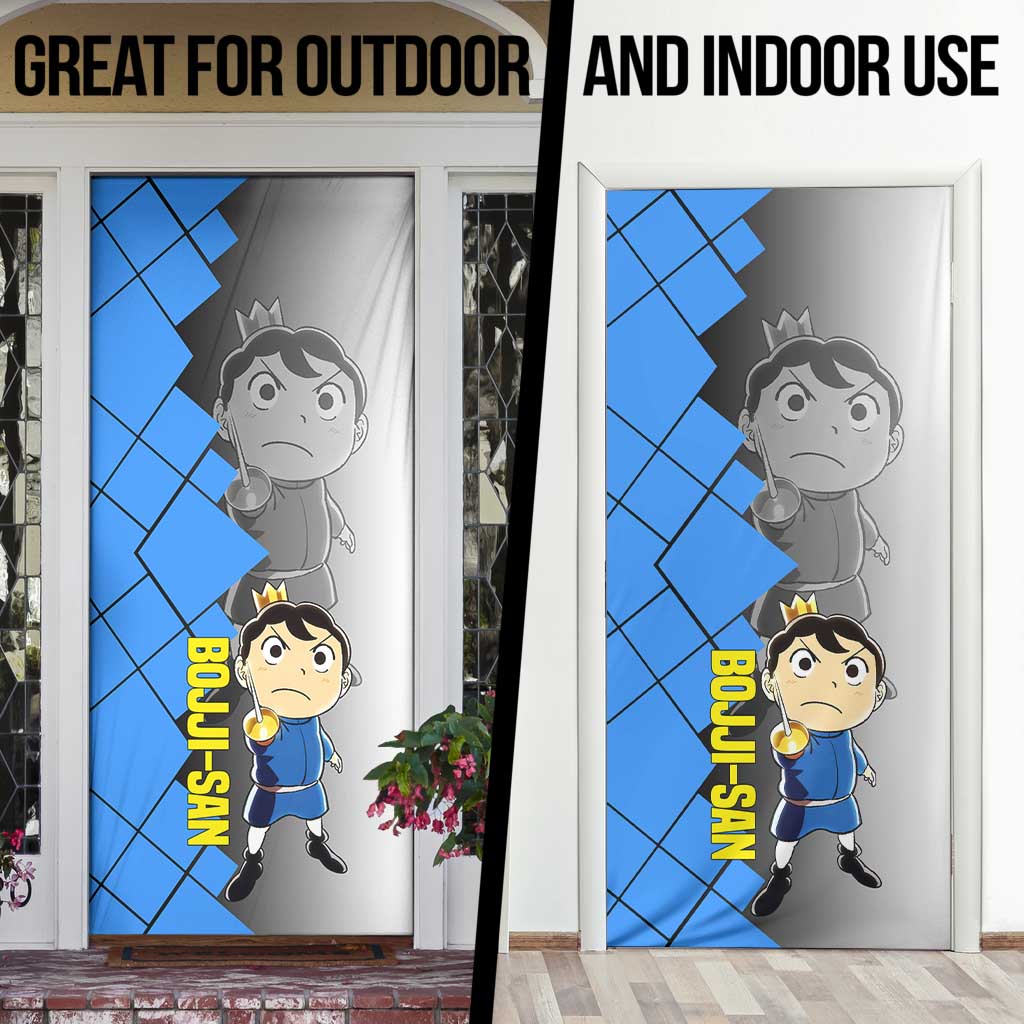 Boji San Ranking of Kings Door Cover with Brave Hero Pose and Courageous Adventure Design - The Mazicc