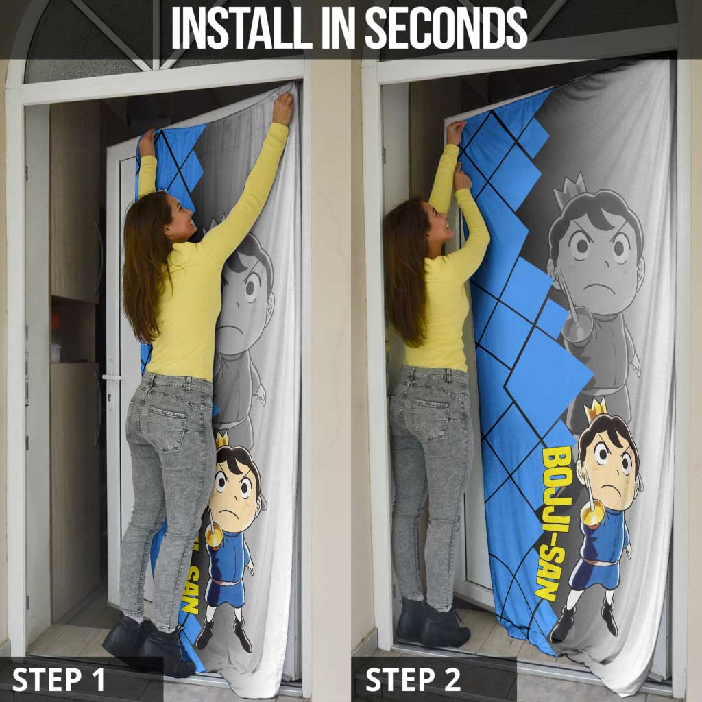 Boji San Ranking of Kings Door Cover with Brave Hero Pose and Courageous Adventure Design - The Mazicc