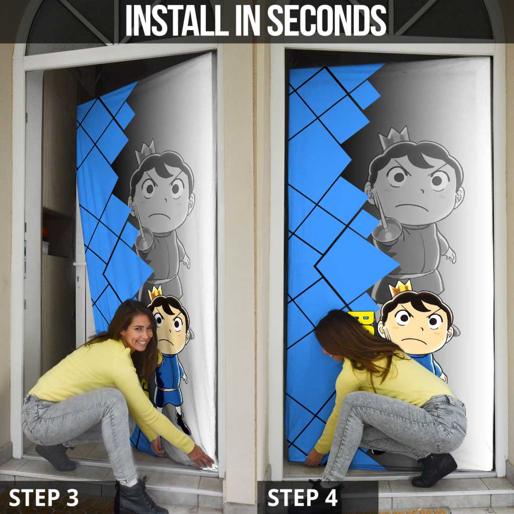 Boji San Ranking of Kings Door Cover with Brave Hero Pose and Courageous Adventure Design - The Mazicc