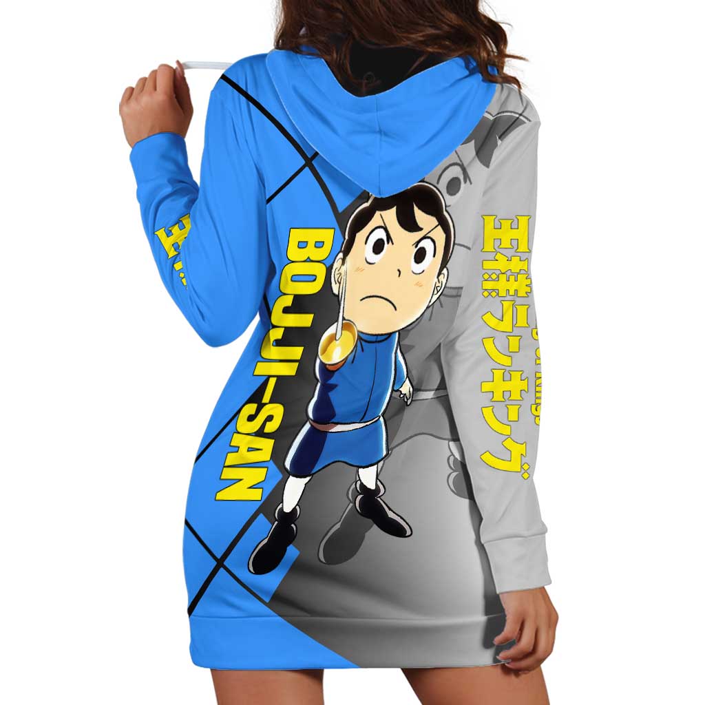Boji San Ranking of Kings Hoodie Dress with Brave Hero Pose and Courageous Adventure Design - The Mazicc