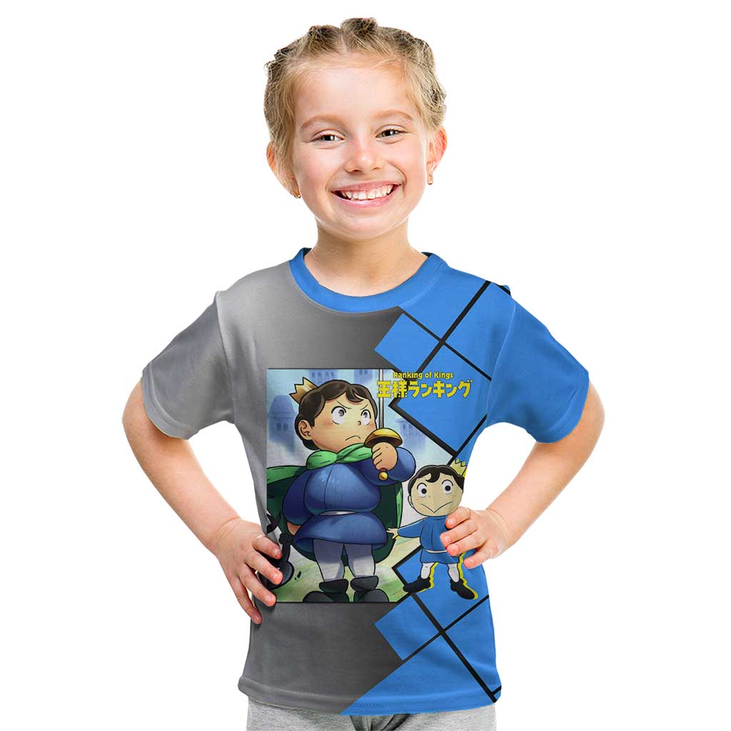 Boji San Ranking of Kings Kid T Shirt with Brave Hero Pose and Courageous Adventure Design - The Mazicc