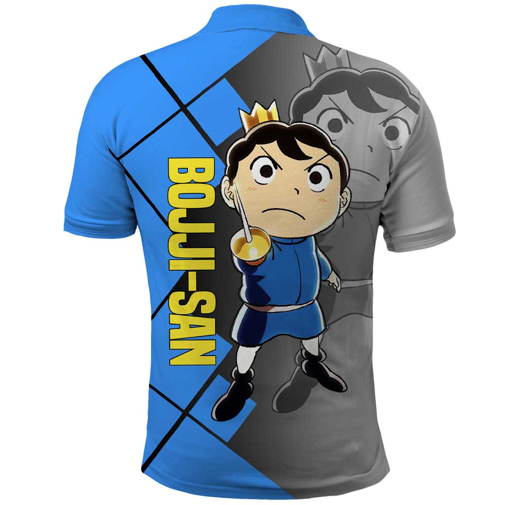 Boji San Ranking of Kings Polo Shirt with Brave Hero Pose and Courageous Adventure Design - The Mazicc