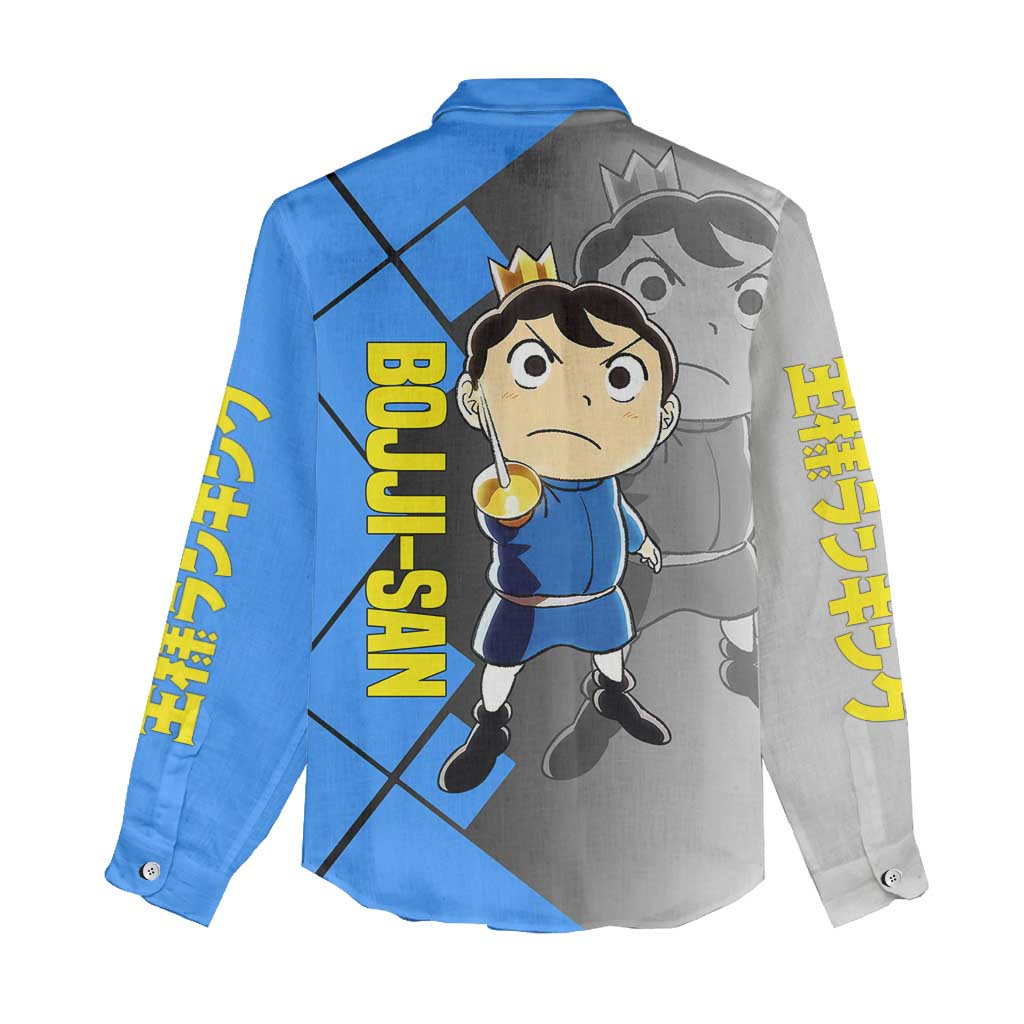 Boji San Ranking of Kings Women Casual Shirt with Brave Hero Pose and Courageous Adventure Design - The Mazicc