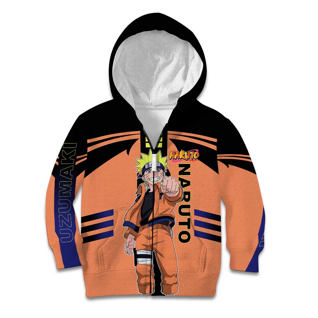 Naruto Uzumaki Naruto Kid Hoodie with Sage Mode and Rasengan Ninja Action Design - The Mazicc