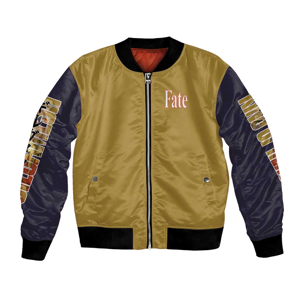 Gilgamesh Fate Series Bomber Jacket Anime Style