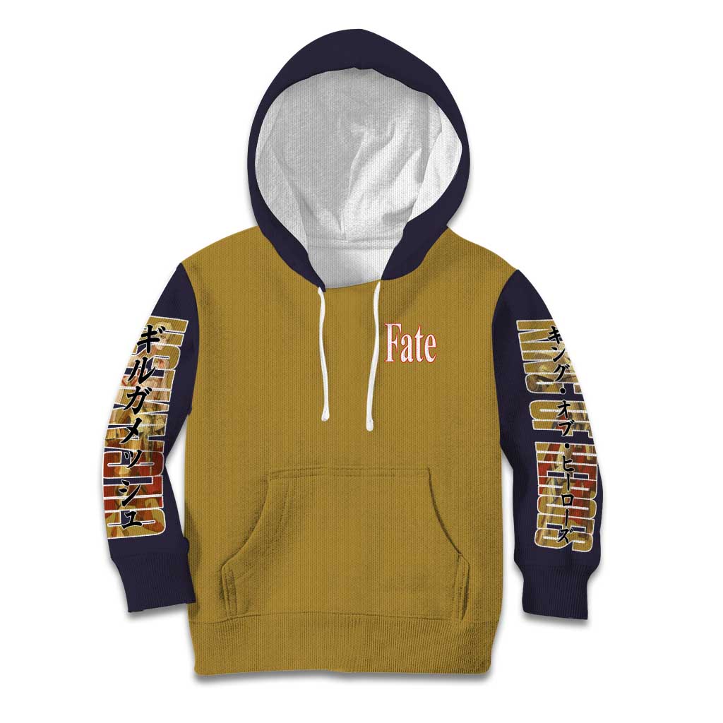 Gilgamesh Fate Series Kid Hoodie Anime Style