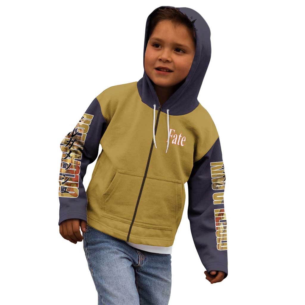 Gilgamesh Fate Series Kid Hoodie Anime Style