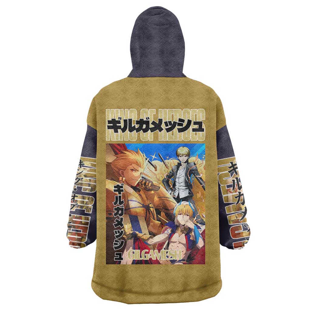 Gilgamesh Fate Series Wearable Blanket Hoodie Anime Style