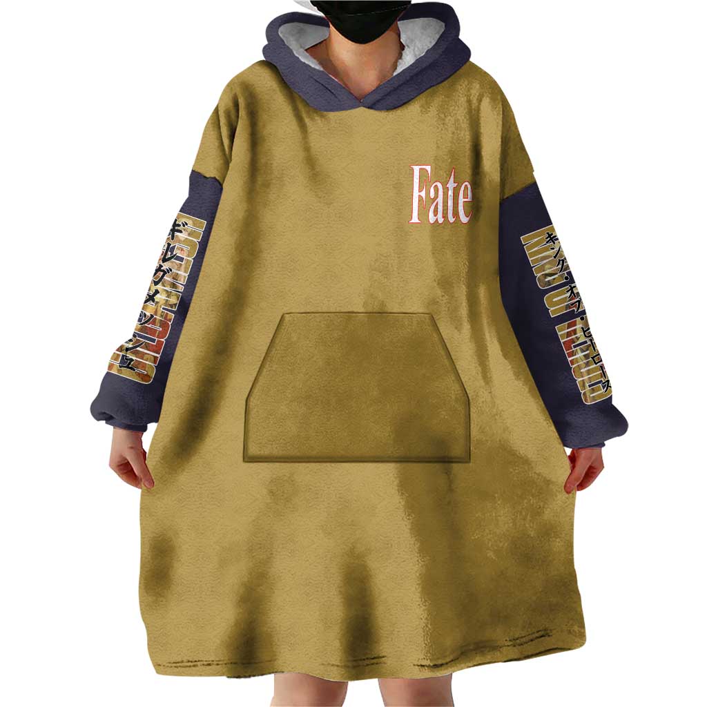 Gilgamesh Fate Series Wearable Blanket Hoodie Anime Style