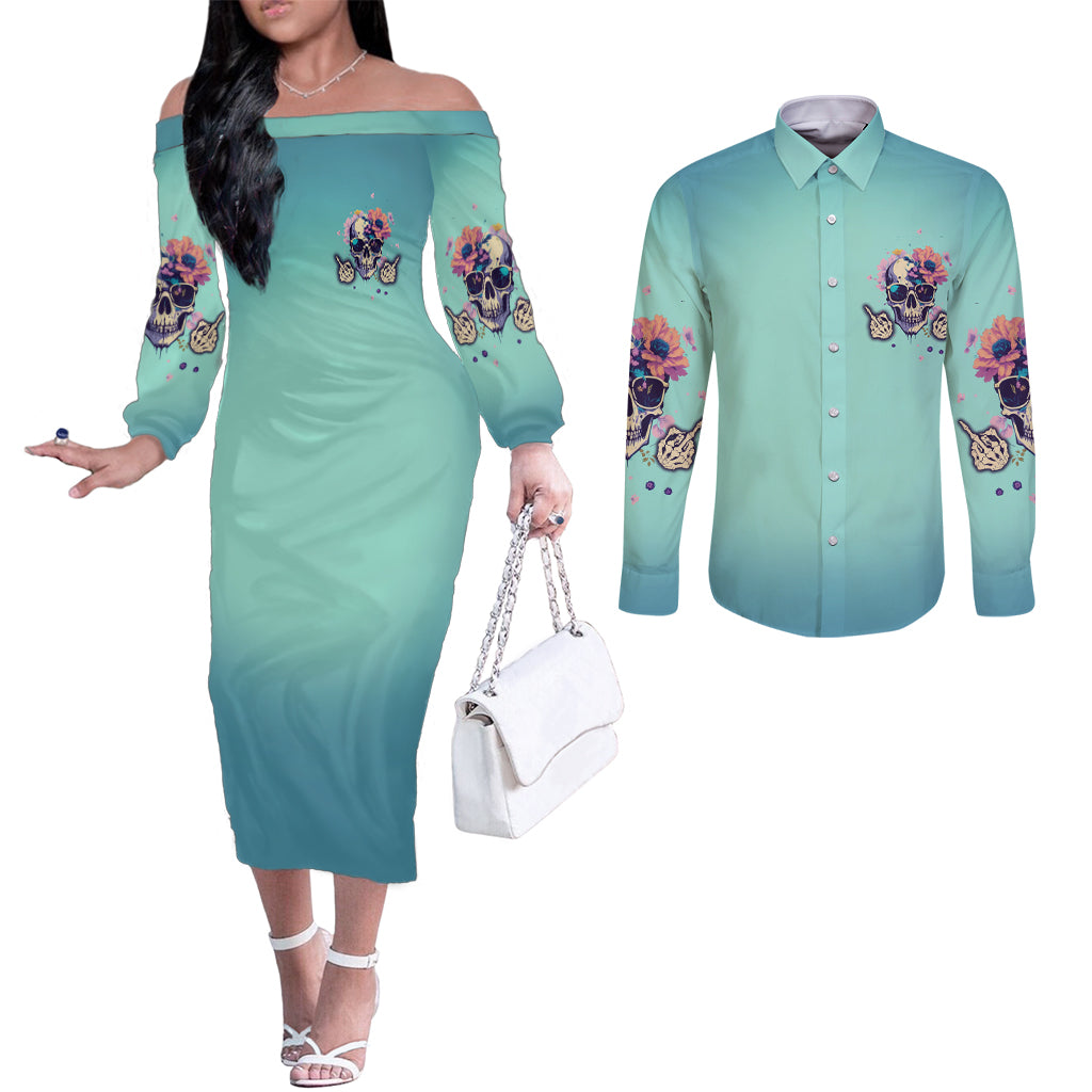 judge-me-when-youre-perfect-couples-matching-off-the-shoulder-long-sleeve-dress-and-long-sleeve-button-shirt