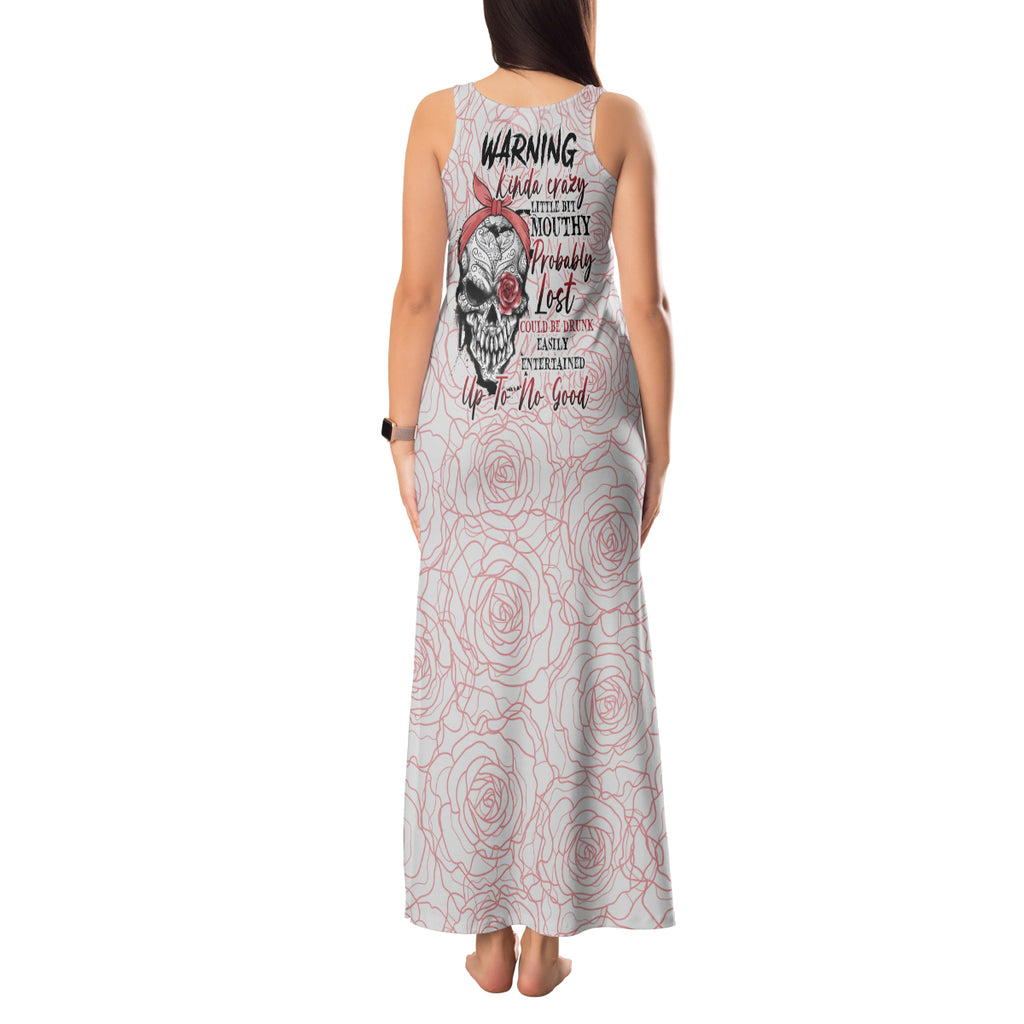 warning-kinda-crazy-tattooed-girl-rose-tank-maxi-dress