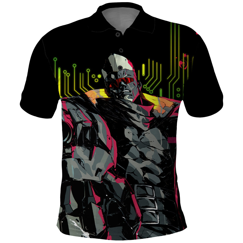 Maine Cyberpunk Polo Shirt