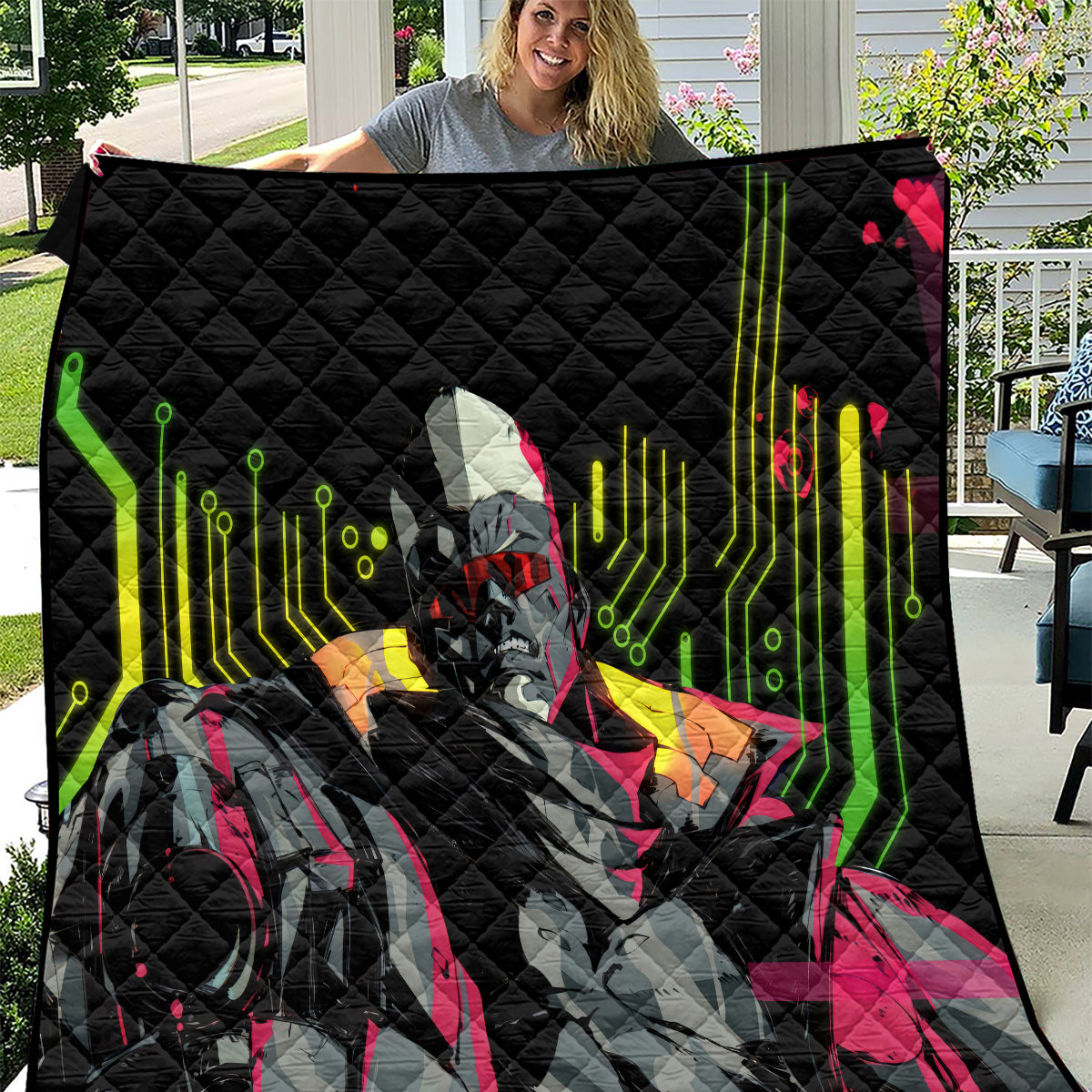 Maine Cyberpunk Quilt