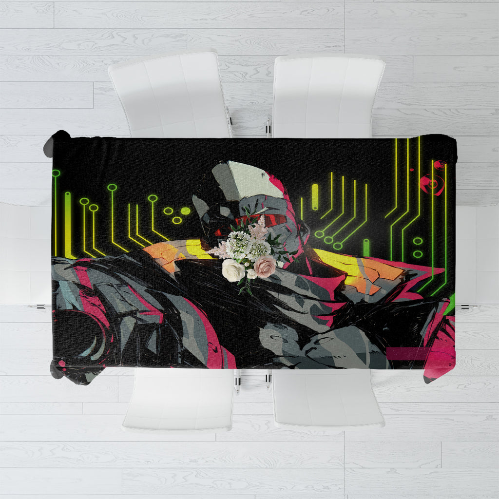Maine Cyberpunk Tablecloth