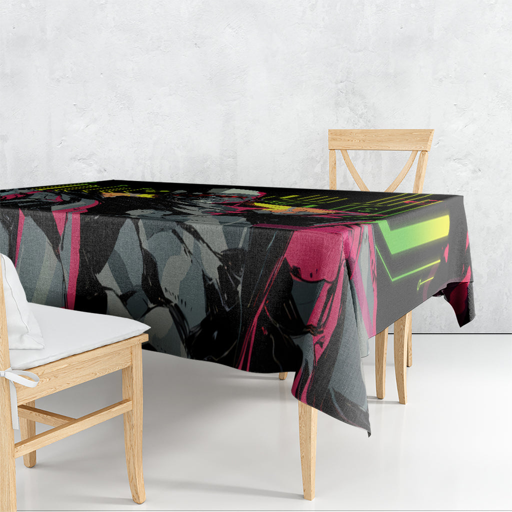 Maine Cyberpunk Tablecloth