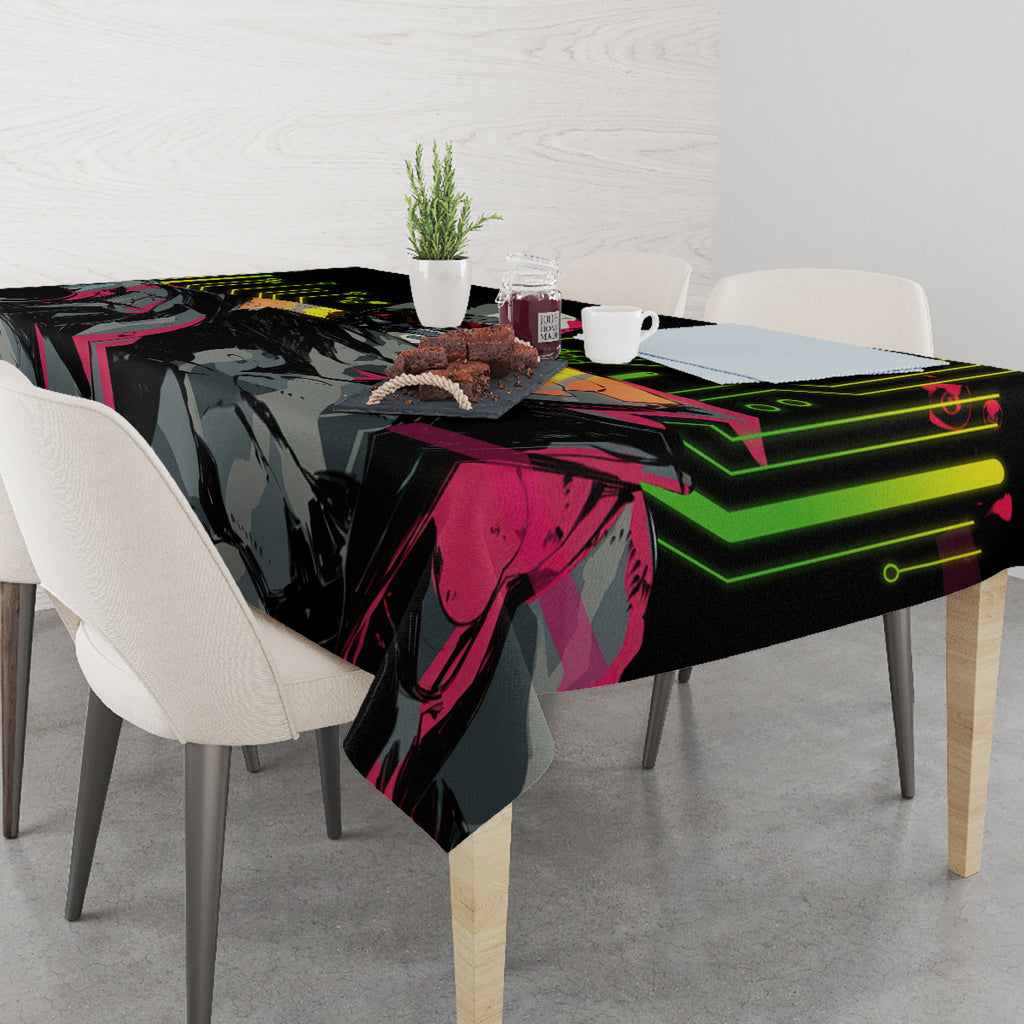 Maine Cyberpunk Tablecloth