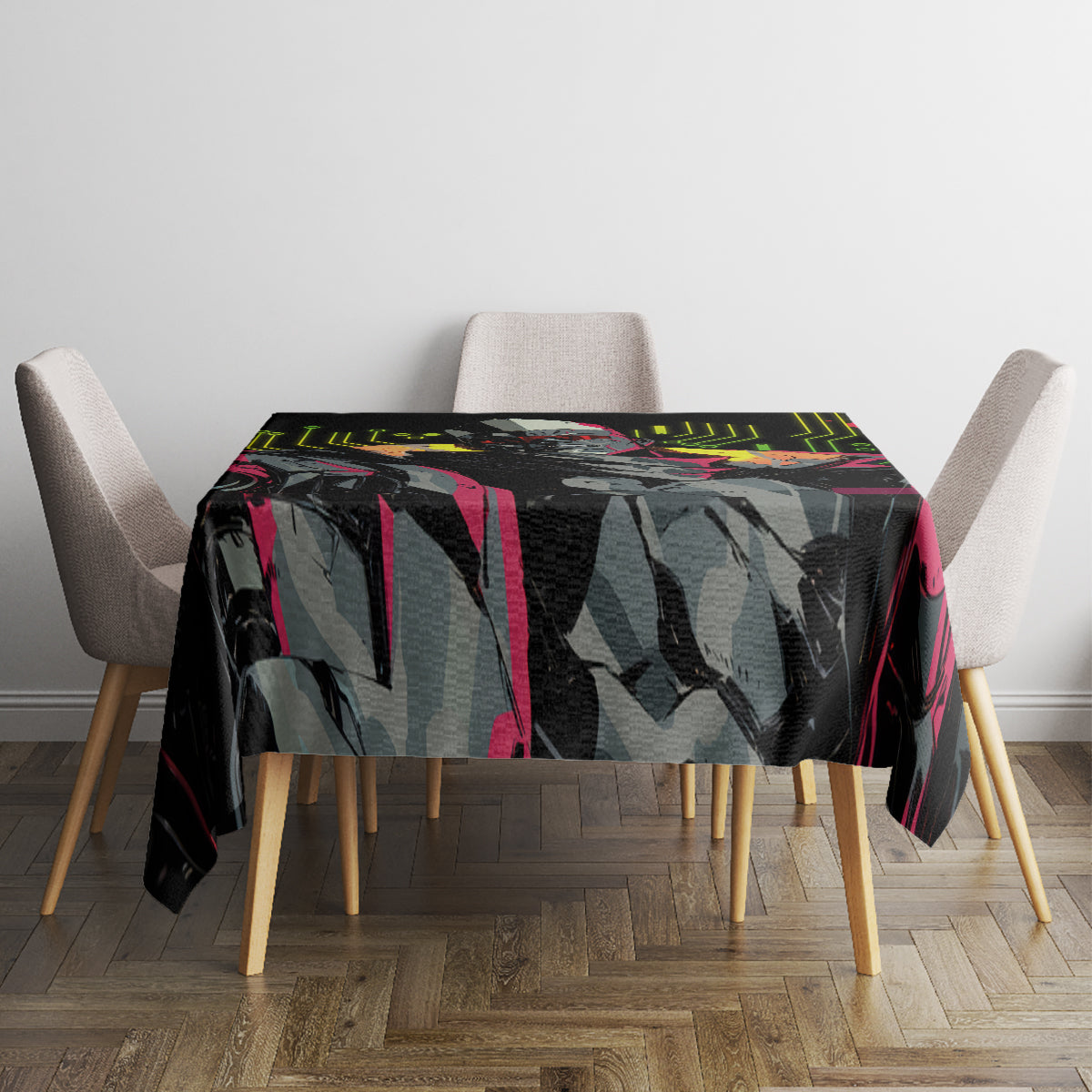 Maine Cyberpunk Tablecloth