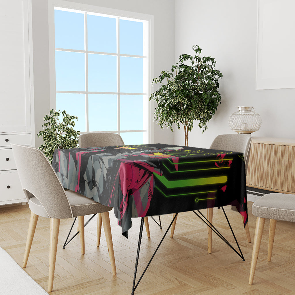 Maine Cyberpunk Tablecloth