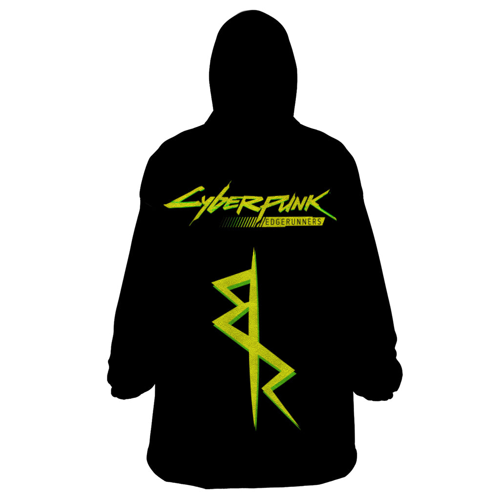 Maine Cyberpunk Wearable Blanket Hoodie