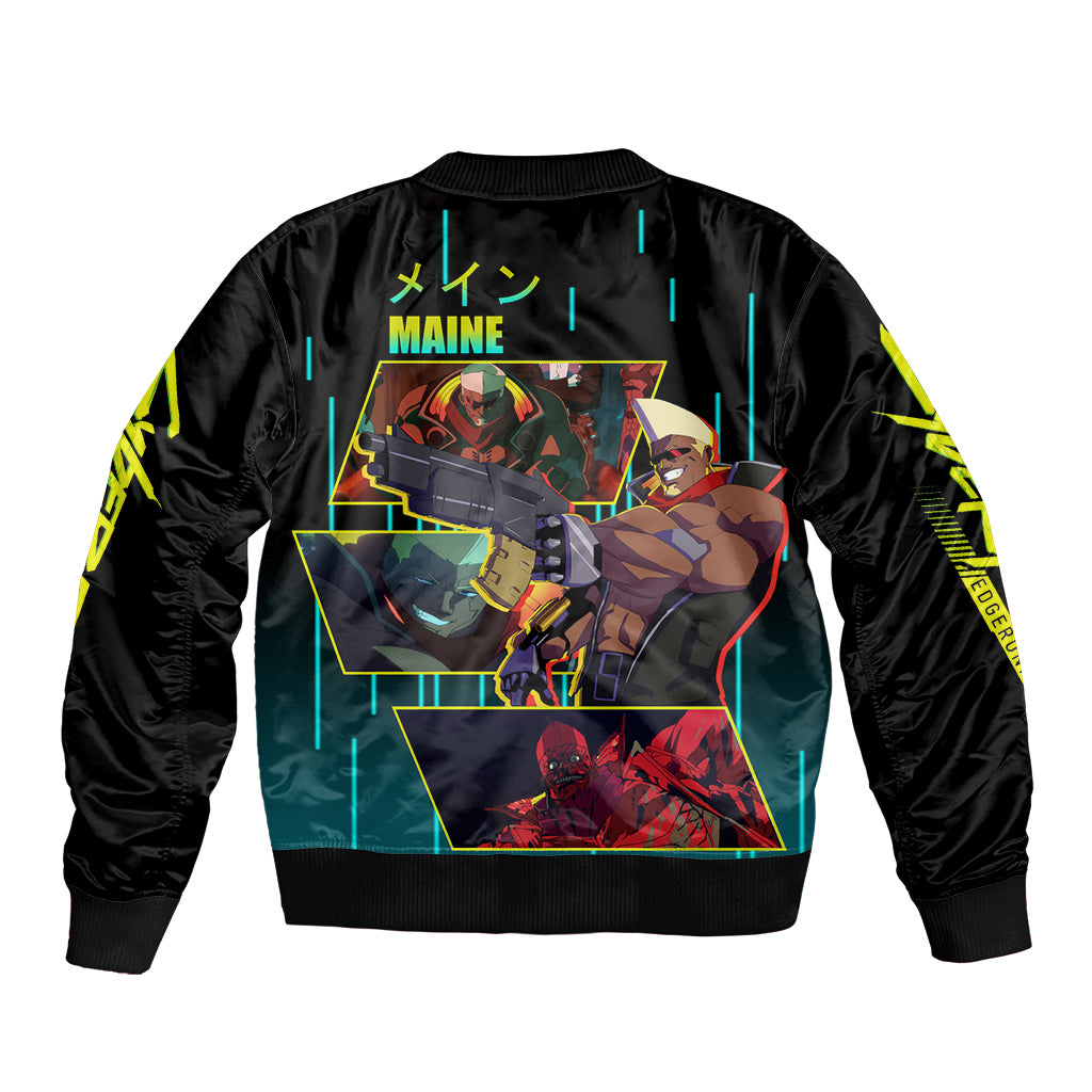 Cyberpunk Maine Bomber Jacket