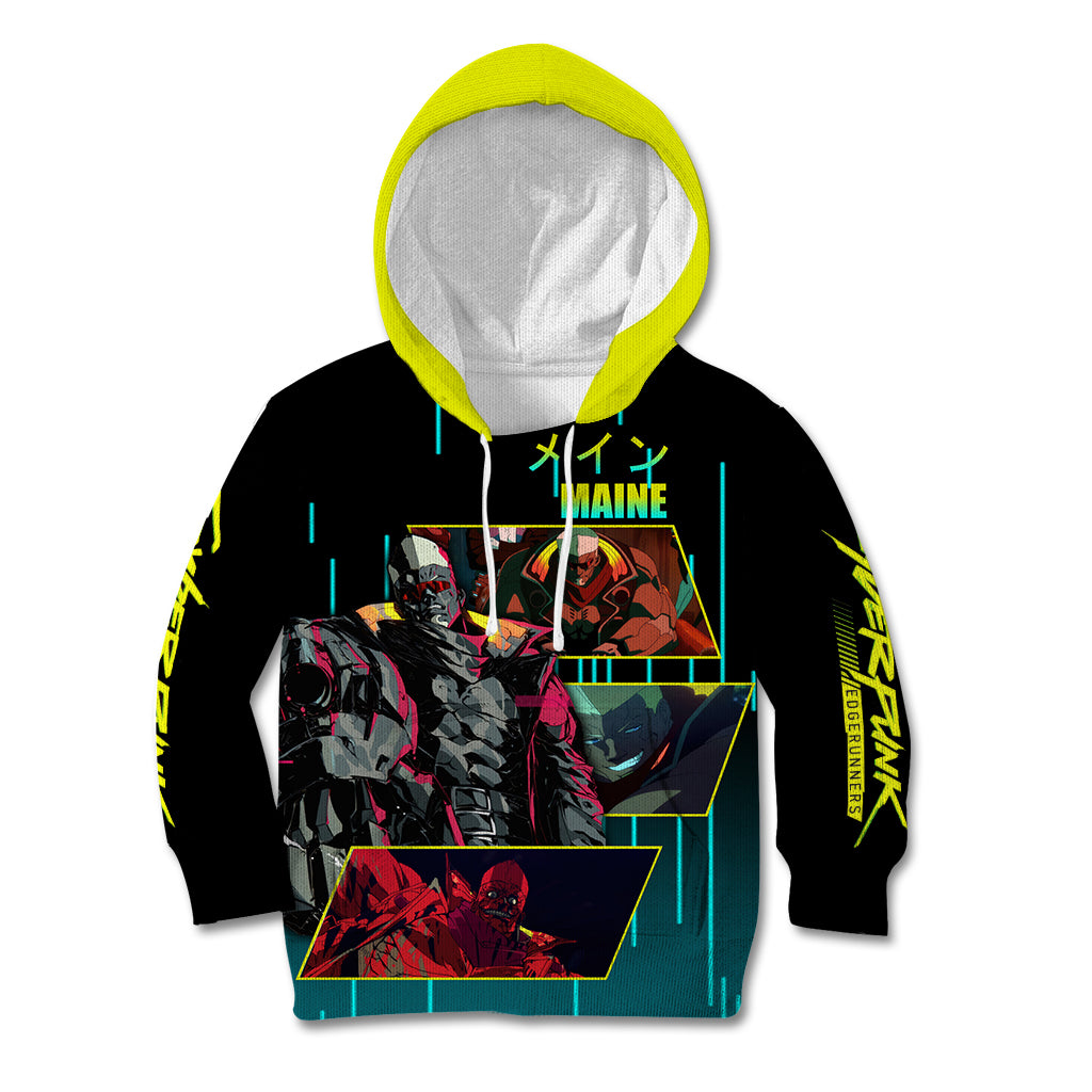 Cyberpunk Maine Kid Hoodie