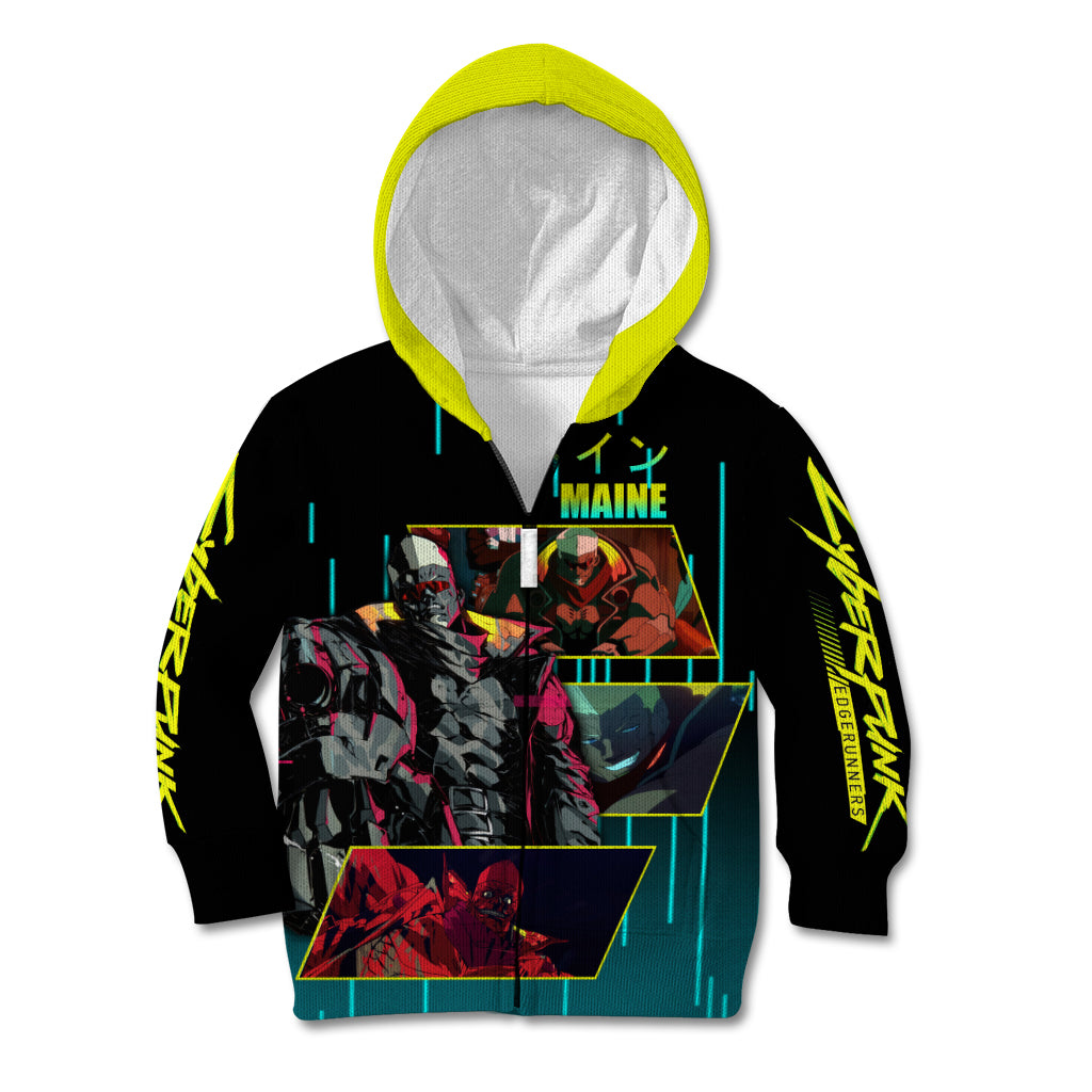 Cyberpunk Maine Kid Hoodie