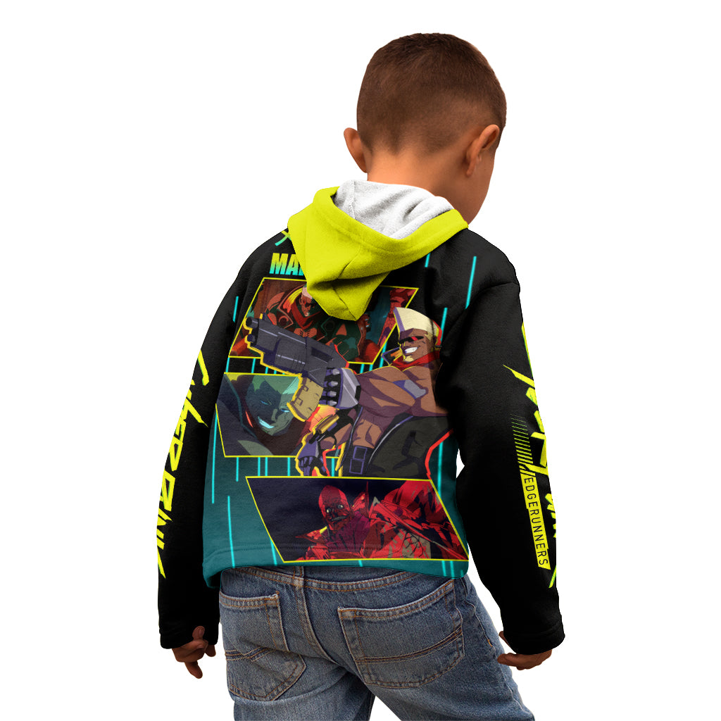 Cyberpunk Maine Kid Hoodie