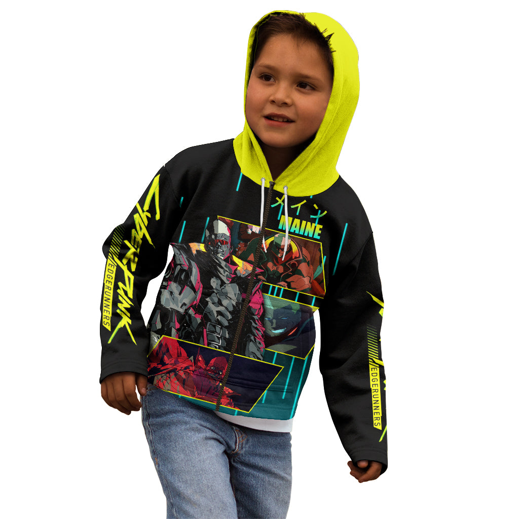 Cyberpunk Maine Kid Hoodie