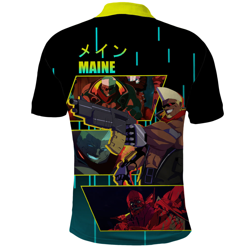 Cyberpunk Maine Polo Shirt