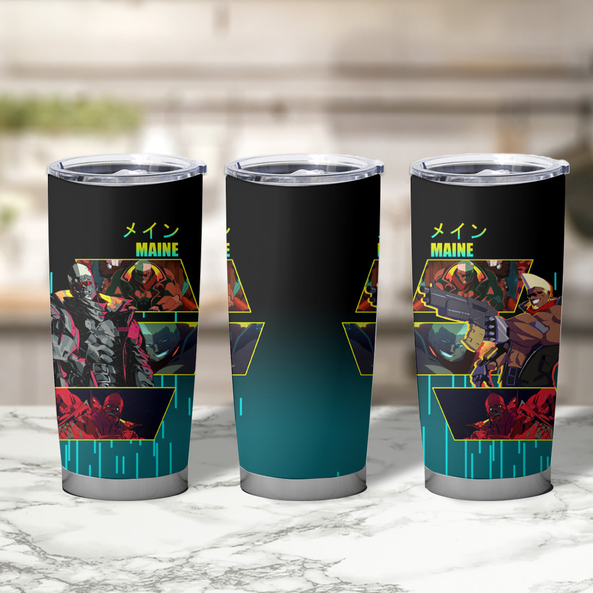 Maine Tumbler Cup Cyberpunk