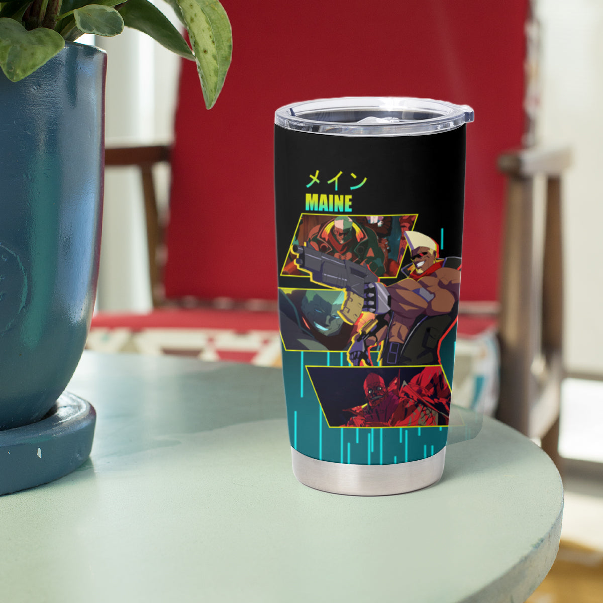 Maine Tumbler Cup Cyberpunk