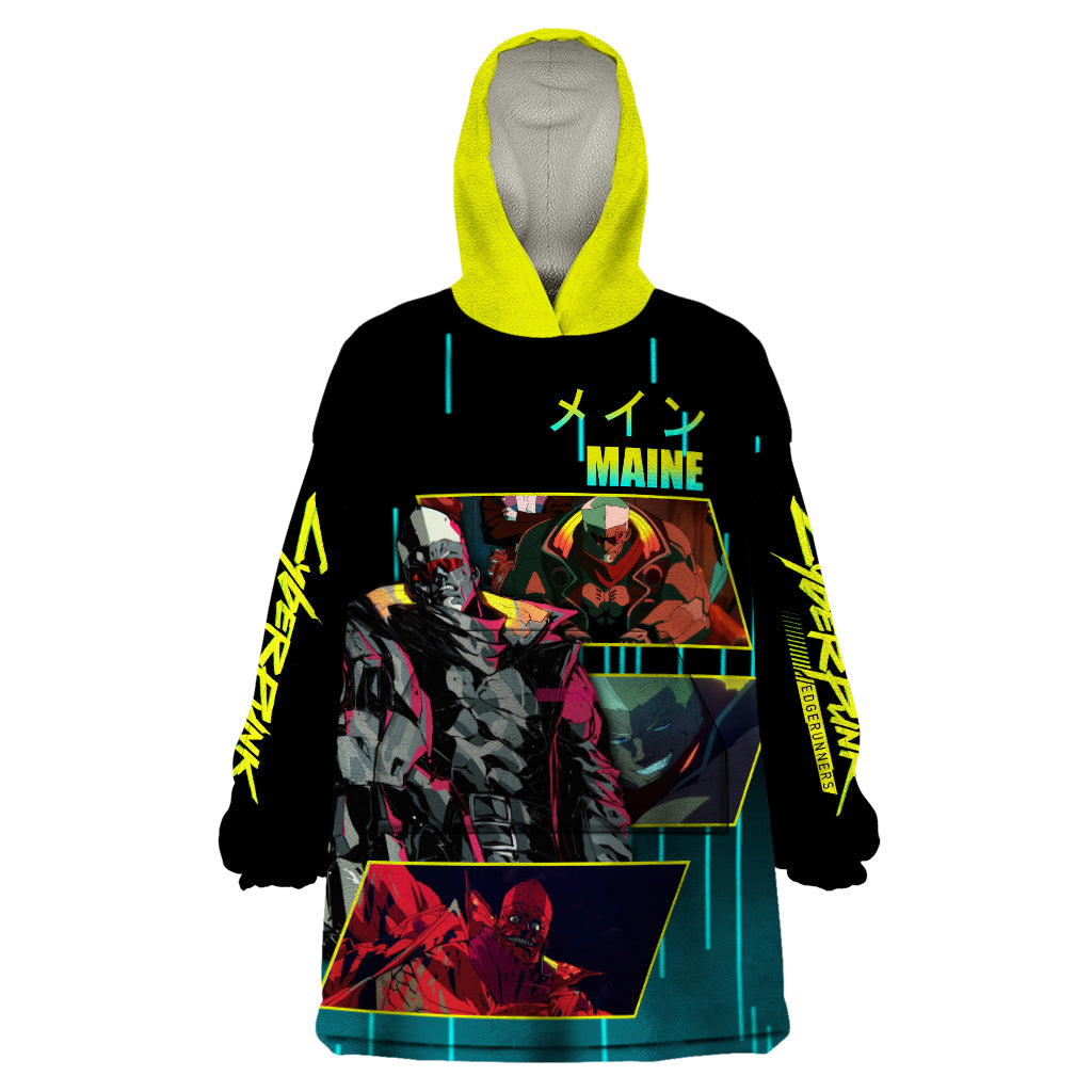 Cyberpunk Maine Wearable Blanket Hoodie