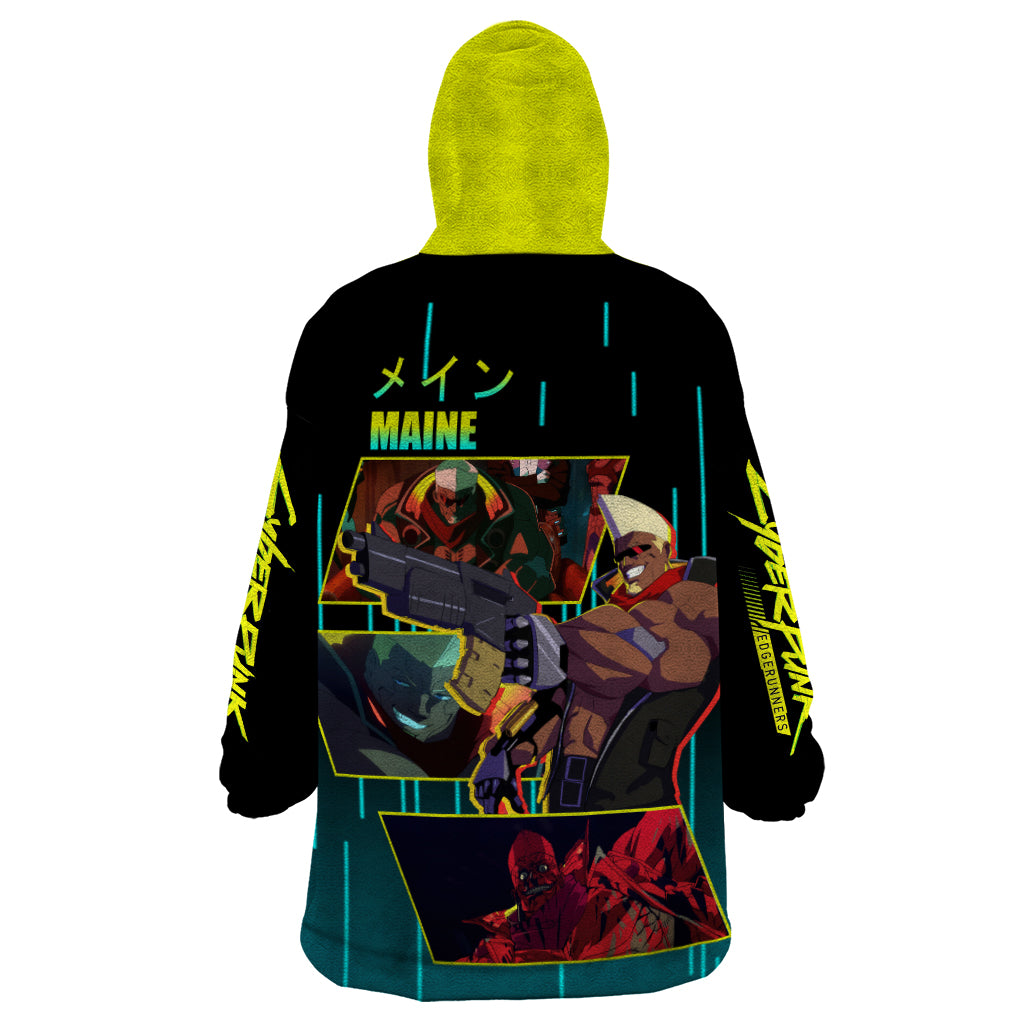 Cyberpunk Maine Wearable Blanket Hoodie
