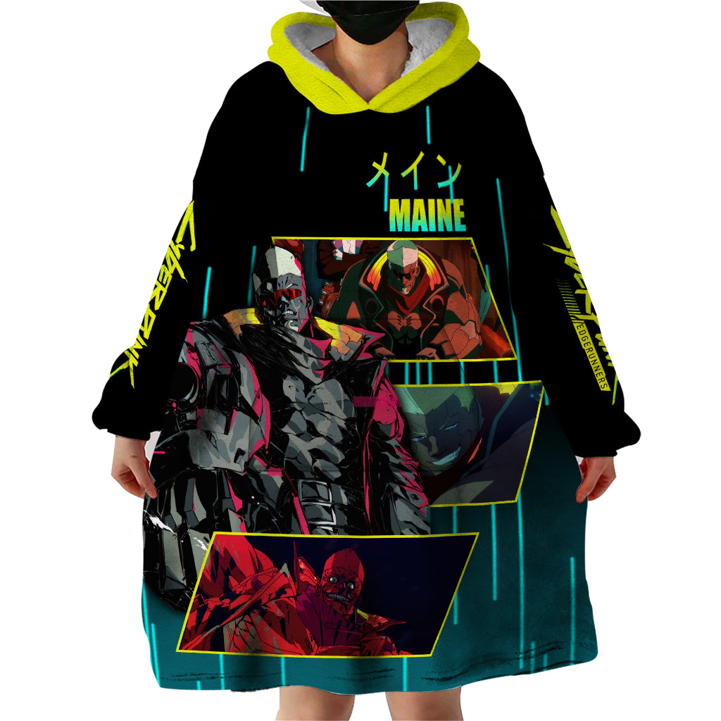 Cyberpunk Maine Wearable Blanket Hoodie