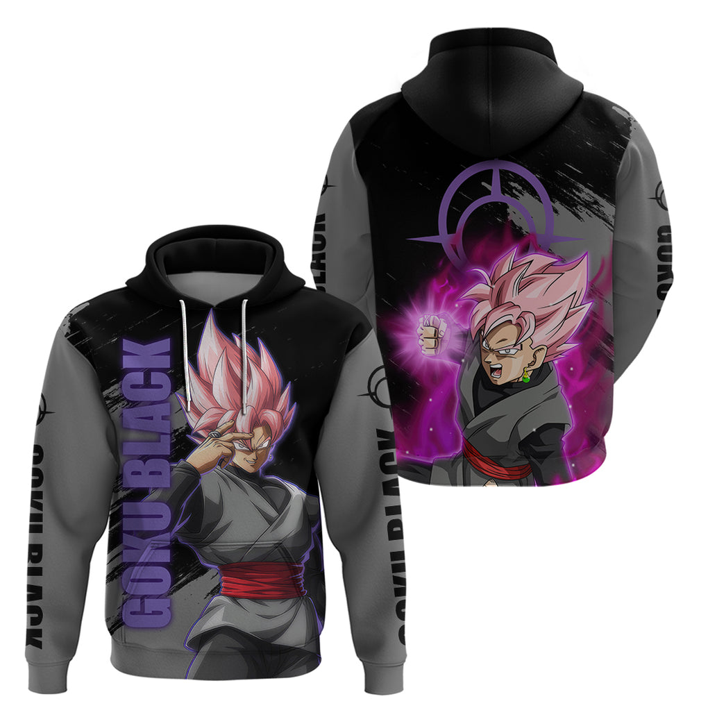Goku Black Rose Hoodie