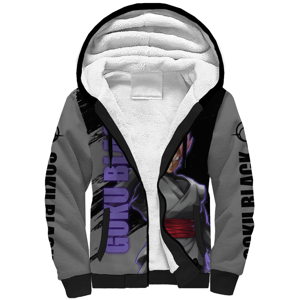 Goku Black Rose Sherpa Hoodie
