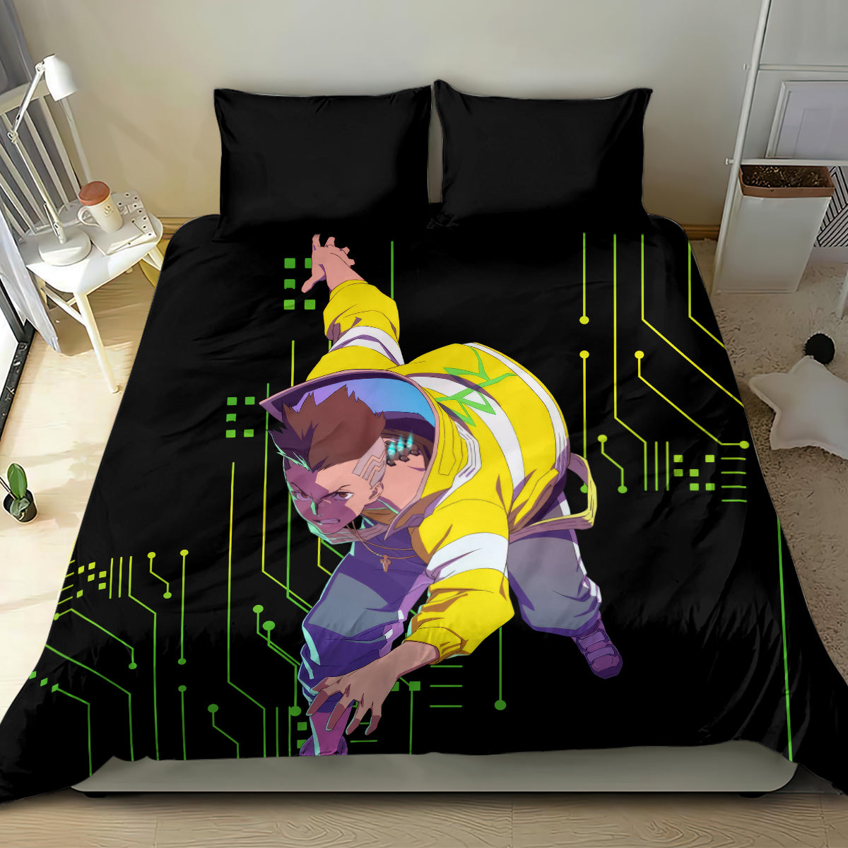 Cyberpunk David Martinez Bedding Set