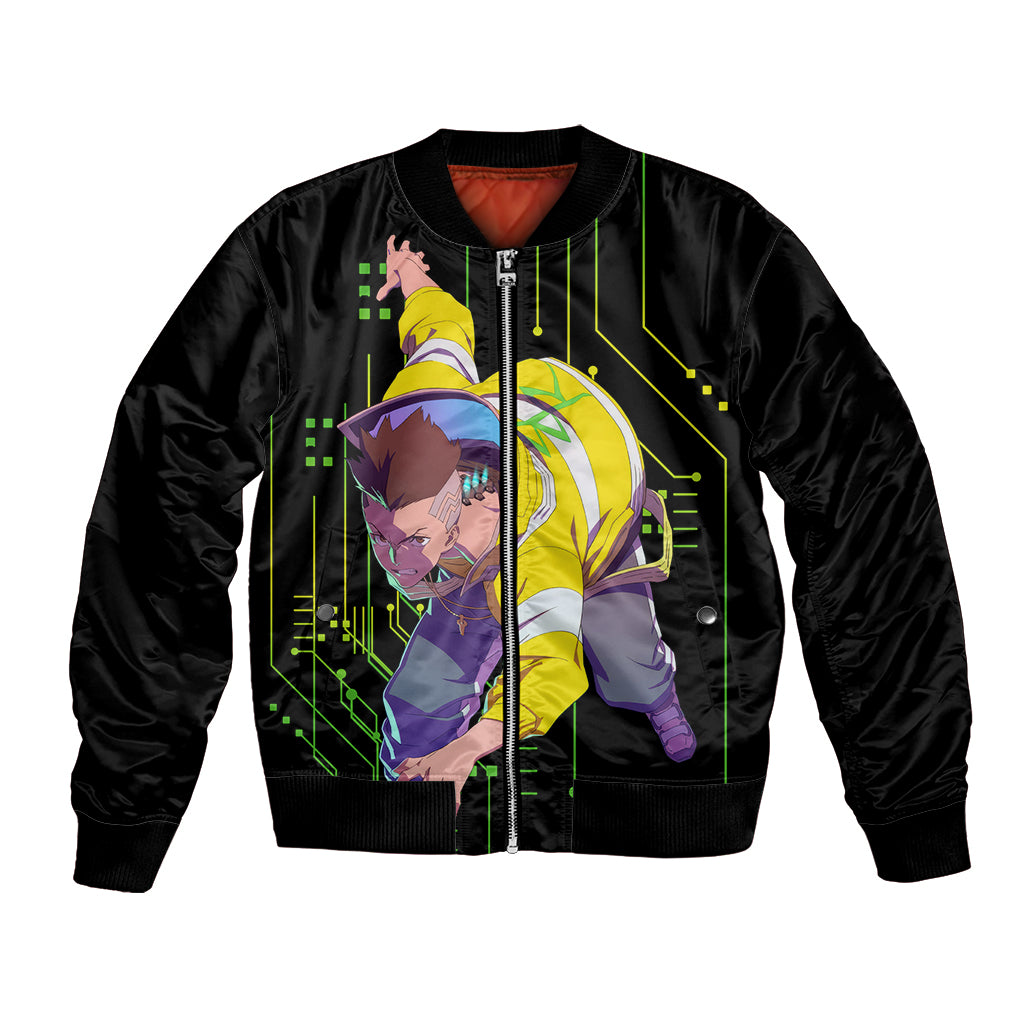 Cyberpunk David Martinez Bomber Jacket