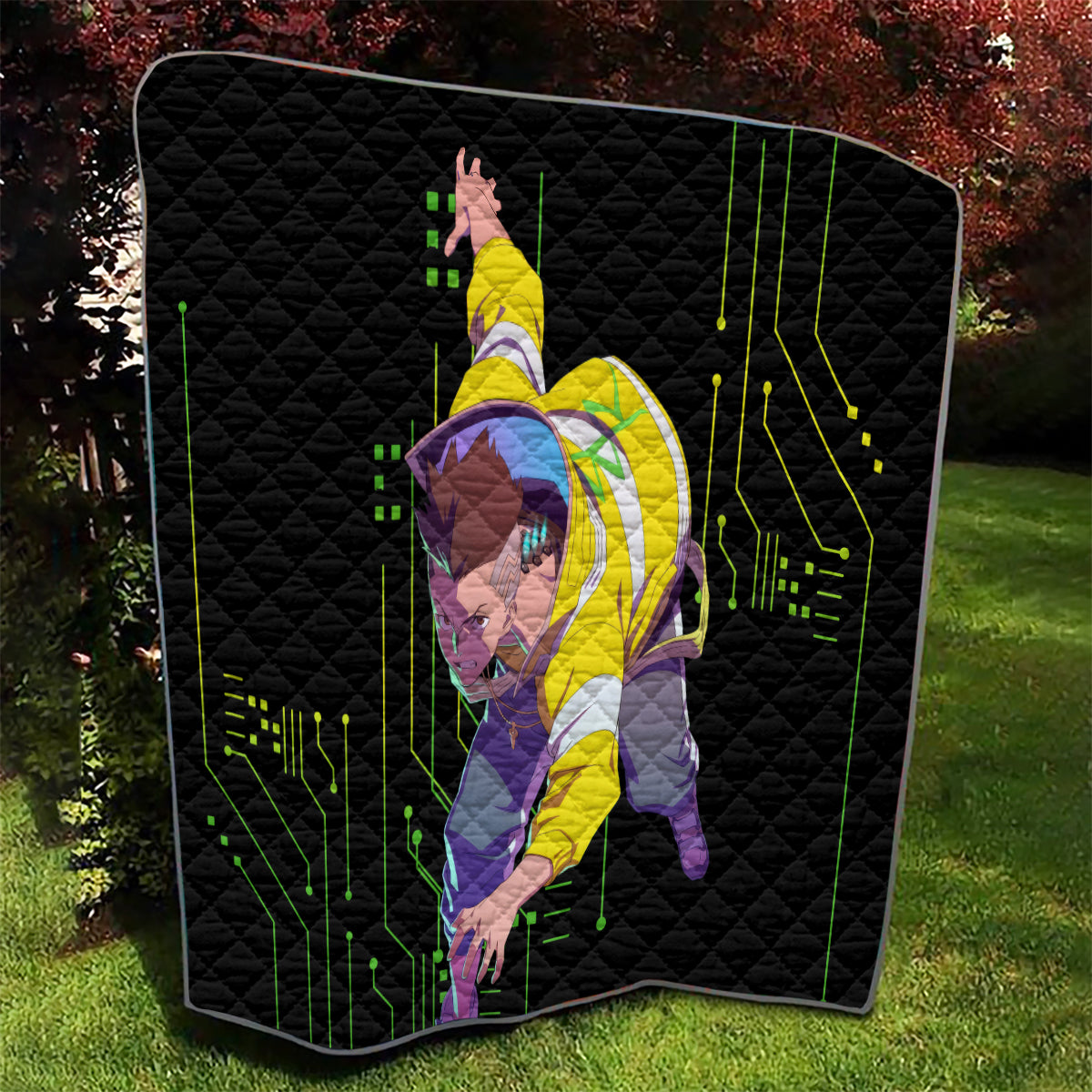 Cyberpunk David Martinez Quilt