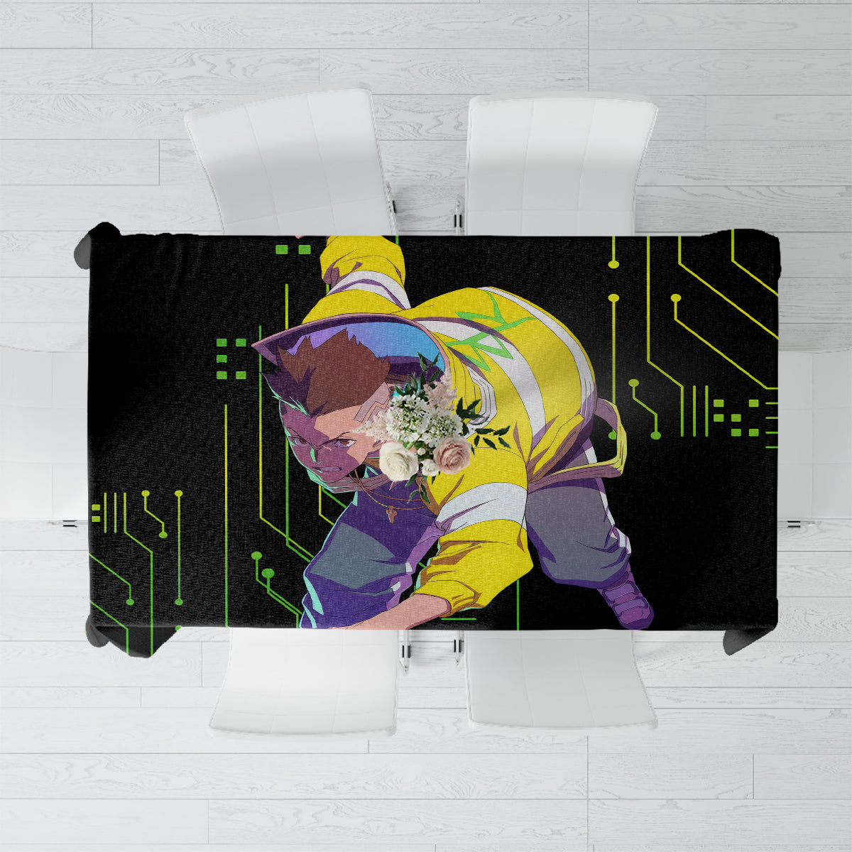 Cyberpunk David Martinez Tablecloth