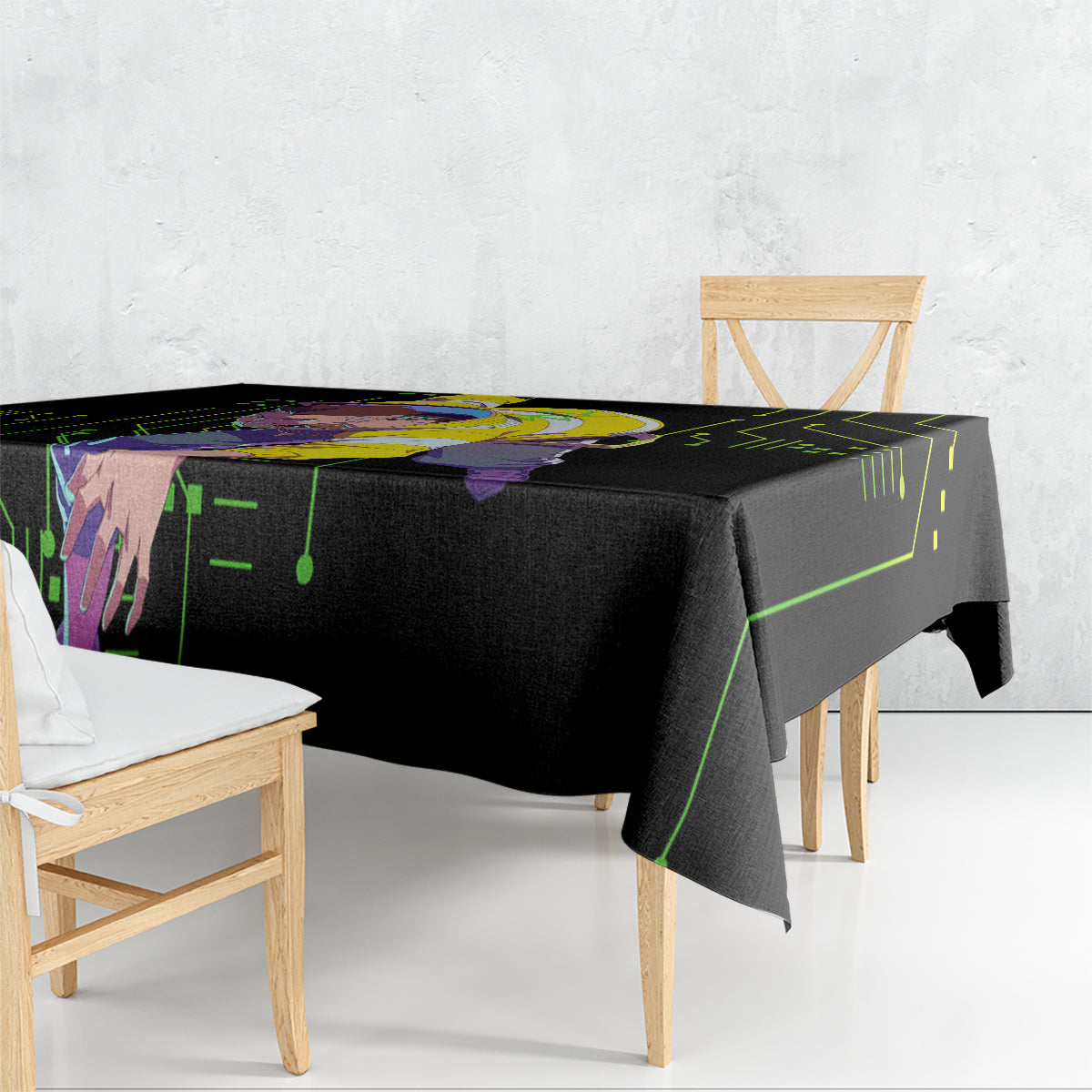 Cyberpunk David Martinez Tablecloth