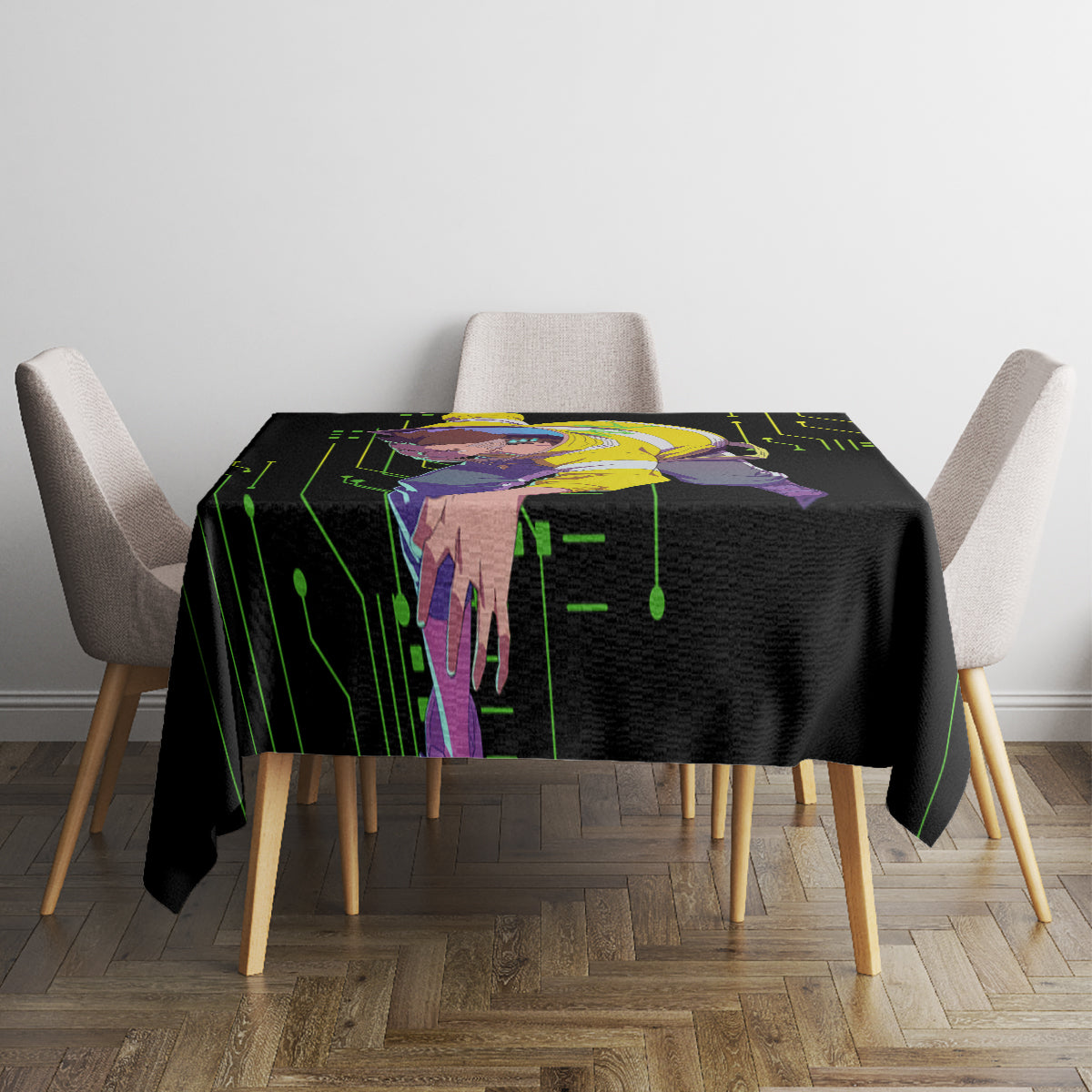 Cyberpunk David Martinez Tablecloth