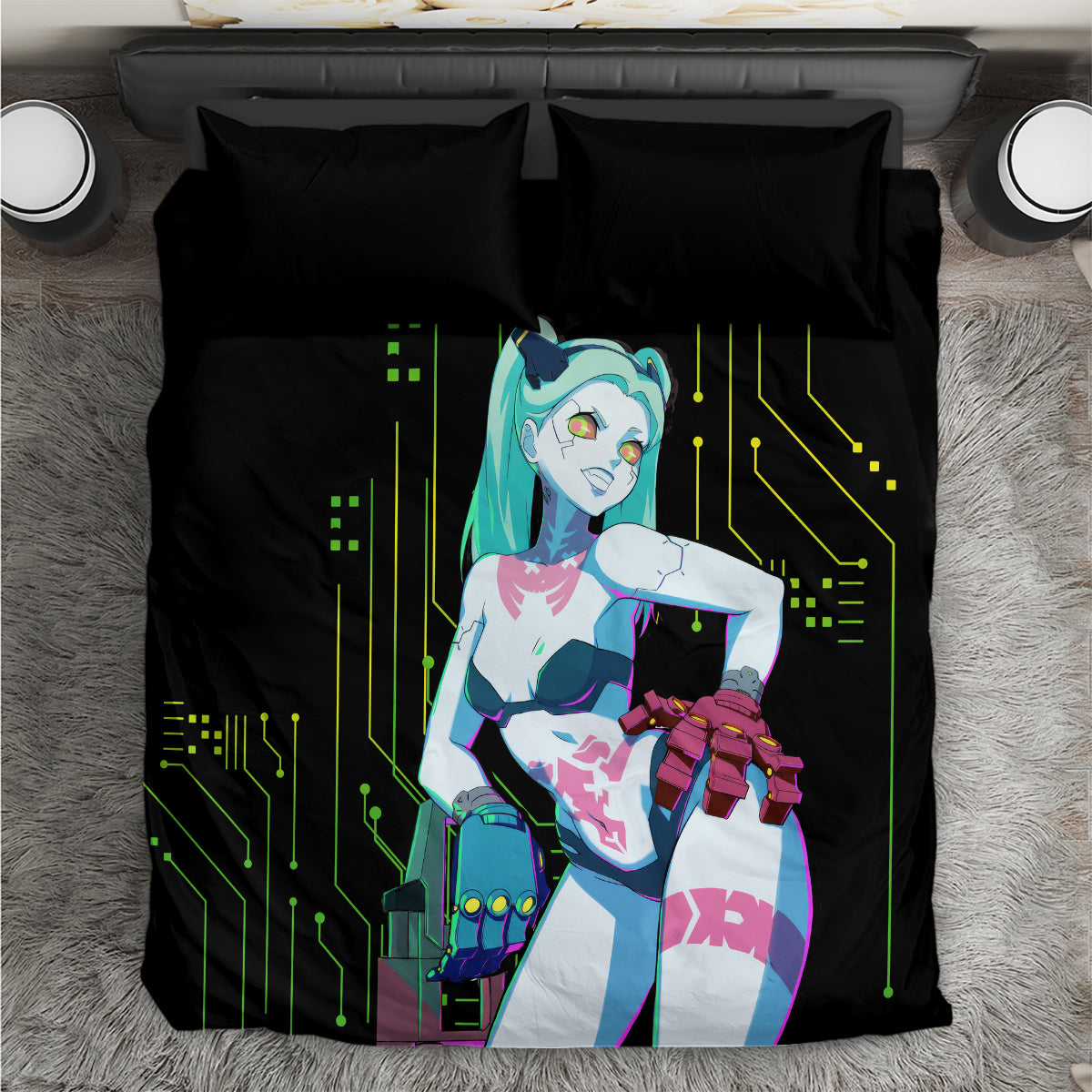 Cyberpunk Rebecca Bedding Set