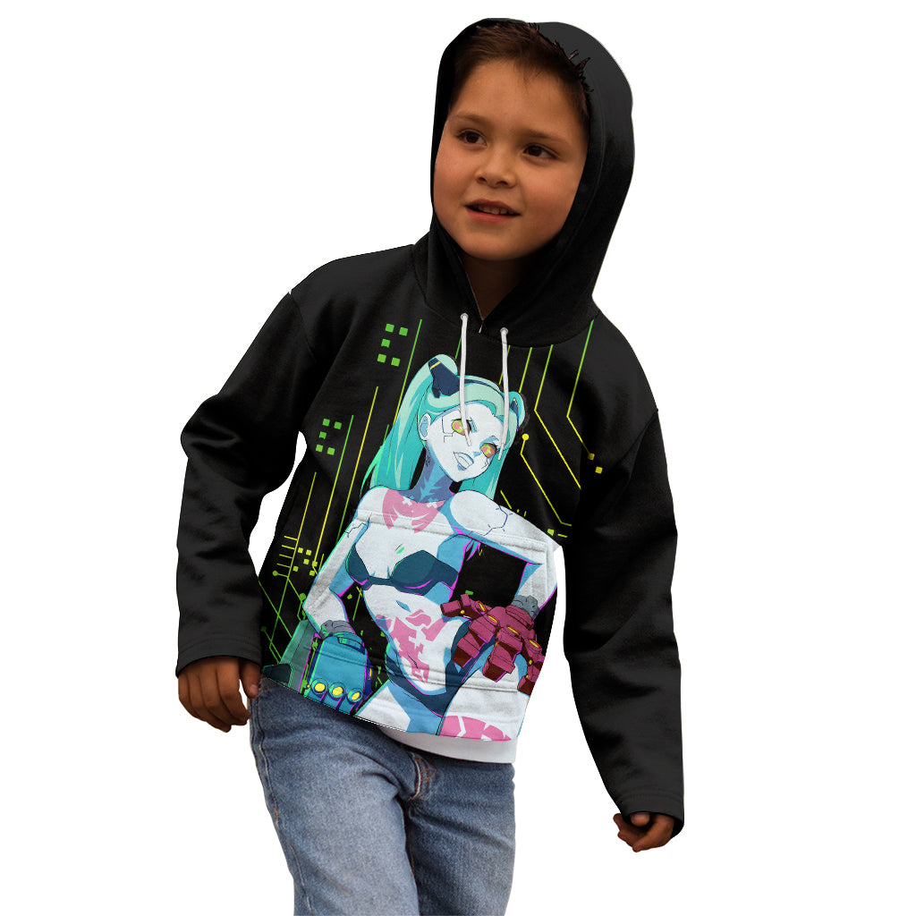 Cyberpunk Rebecca Kid Hoodie