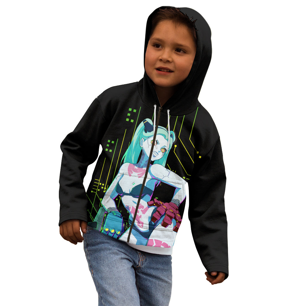 Cyberpunk Rebecca Kid Hoodie