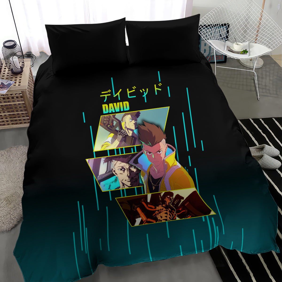 Cyberpunk David Martinez Bedding Set