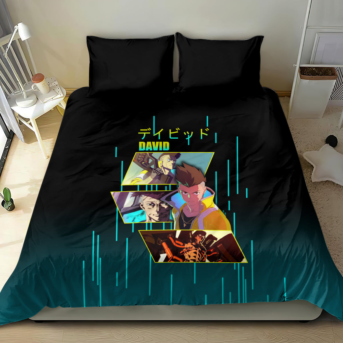 Cyberpunk David Martinez Bedding Set