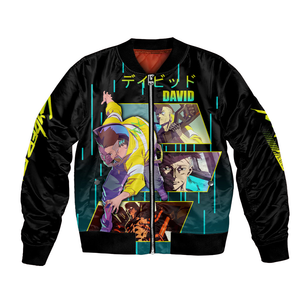 Cyberpunk David Martinez Bomber Jacket